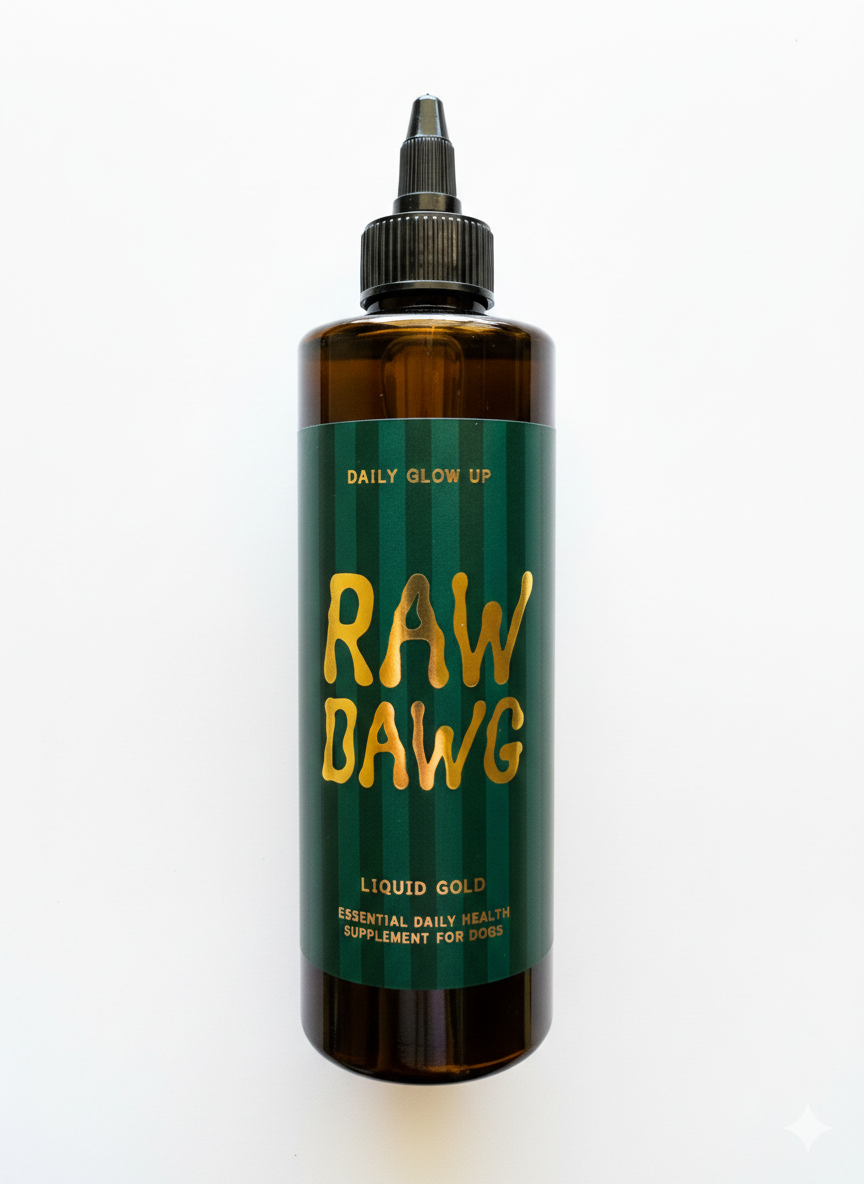 RawDawg Liquid Gold – 11-in-1 Daily Health Supplement for Dogs, 250mL
